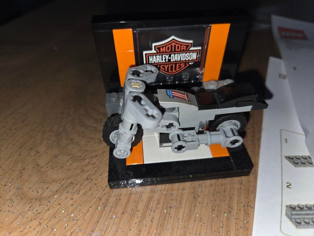 Lego  mini Harley Davidson, Lego, Compleet, Ophalen of Verzenden, Zo goed als nieuw
