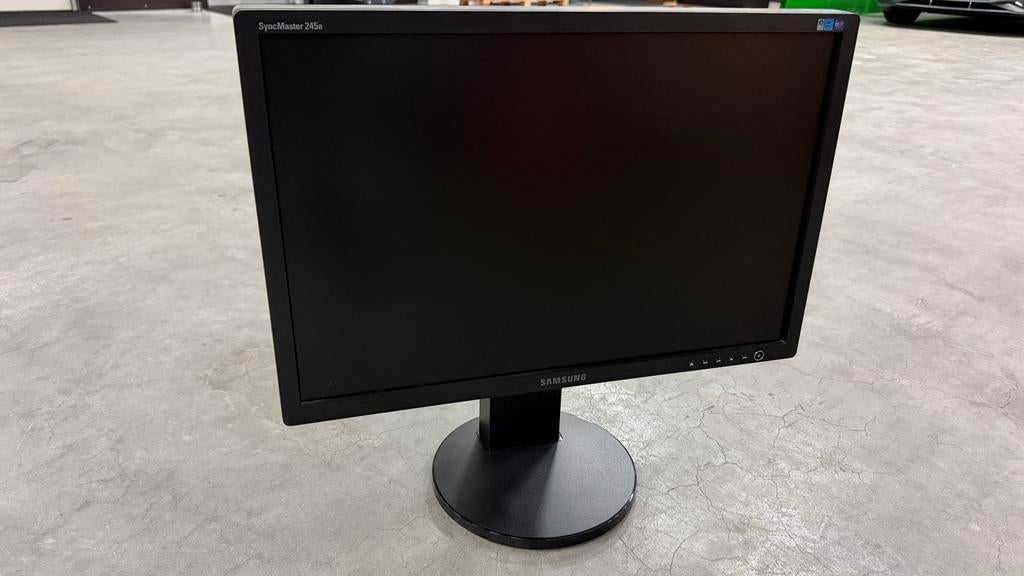 Samsung SyncMaster 245B - 24 inch Monitor (3 stuks), Computers en Software, Monitoren, Ophalen, Gebruikt, In hoogte verstelbaar