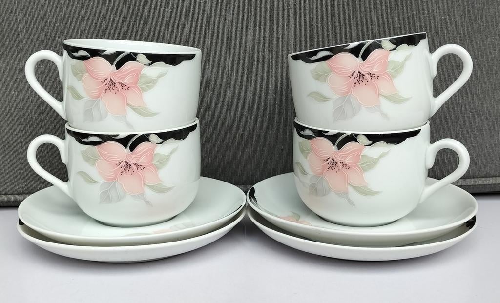 Koppen/schotel Alt Regensburg (4), Ophalen of Verzenden, Zo goed als nieuw, Porselein, Kop en/of schotel