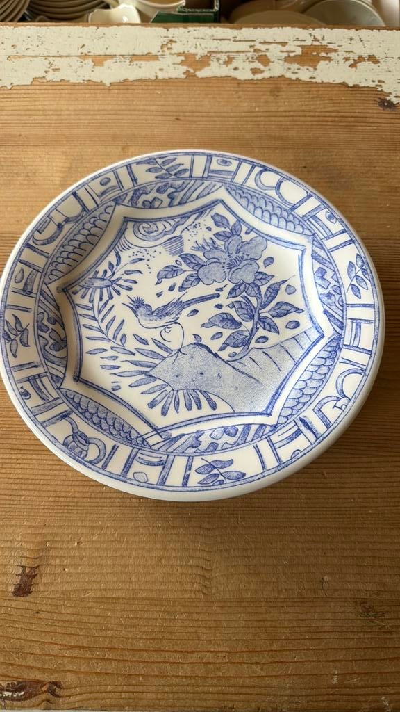 Gien OISEAU BLEU Ontbijtborden