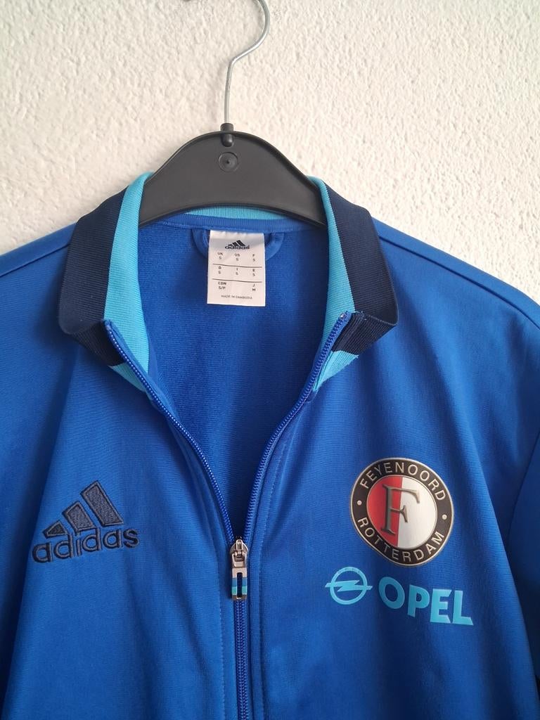 Adidas Feyenoord trainingsjack Maat  S, Ophalen of Verzenden