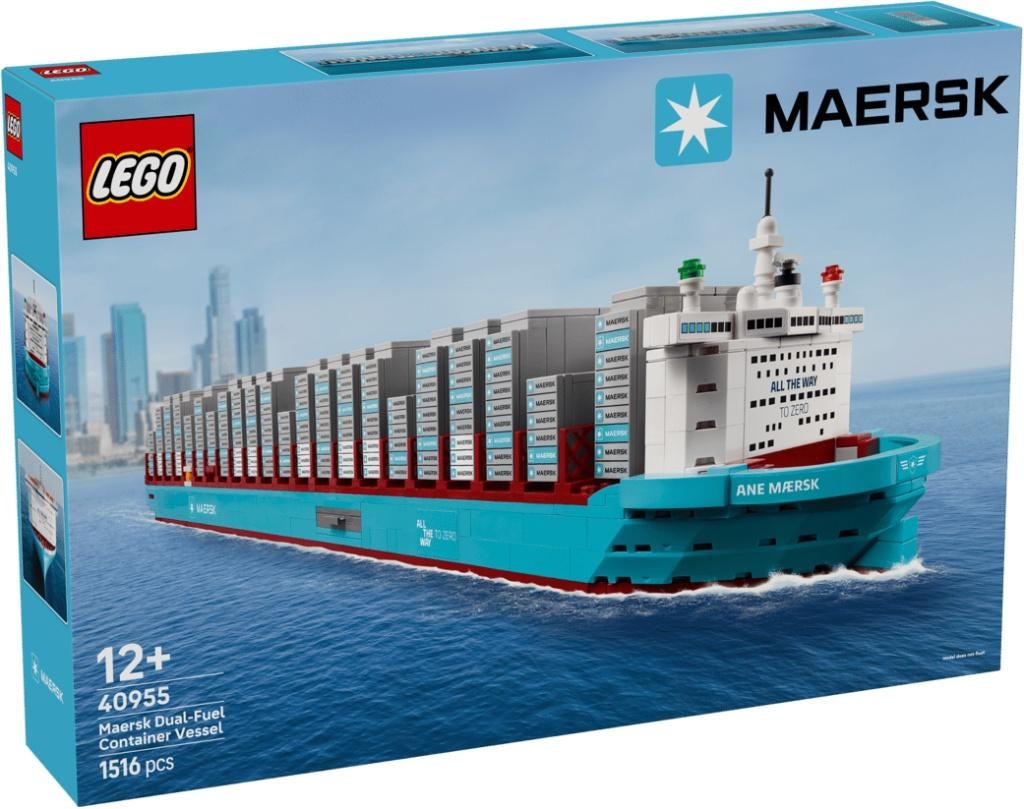 LEGO Maersk containerschip 40955 Nieuw, Ophalen of Verzenden, Nieuw, Lego