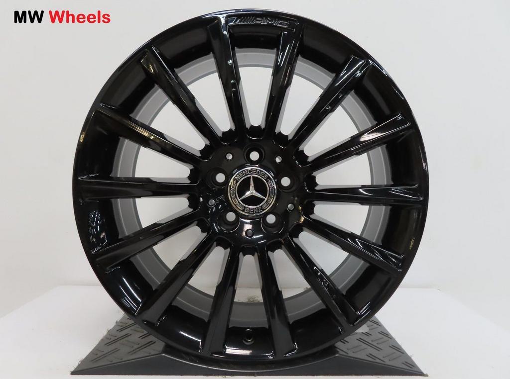 Originele Mercedes 19 inch AMG velgen C Klasse W205 C450 C43, Auto-onderdelen, Banden en Velgen, 19 inch, Gebruikt, Velg(en), -
