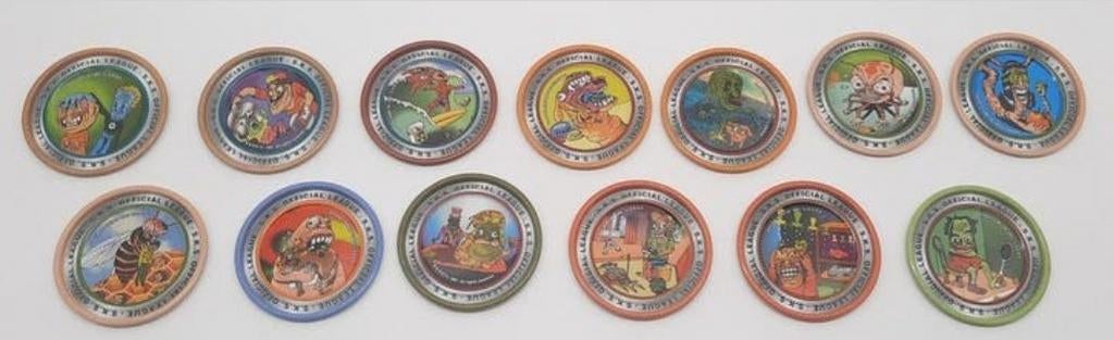 Shlak metalen Franse "flippo's" 13 verschillende uit 1997, Verzamelen, Ophalen of Verzenden, Overige typen