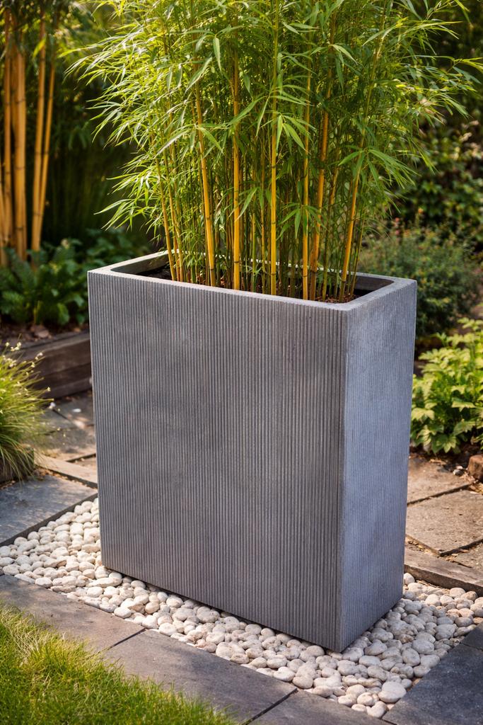 Terras afzetter - beton - L 60 cm h 72 cm, Ophalen, Steen, Nieuw, Balkon