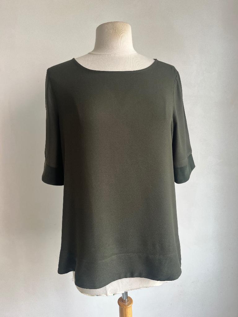 yaya top groen maat 38, Maat 38/40 (M), Verzenden, Zo goed als nieuw, Korte mouw