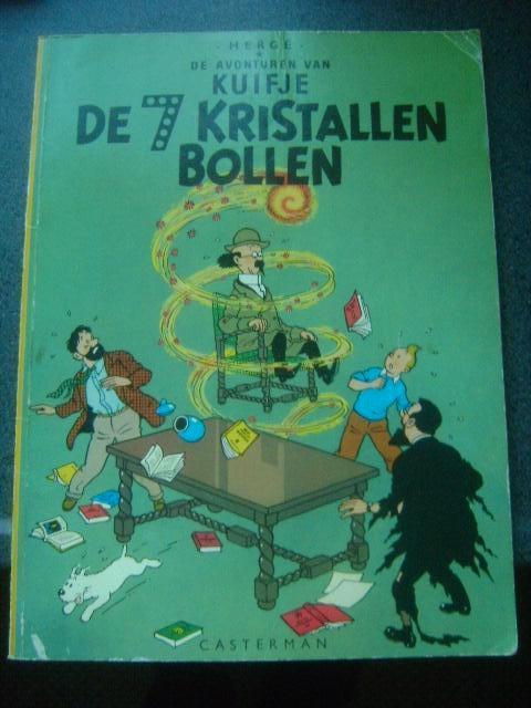 kuifje : de 7 kristallen bollen, Eén stripboek, Ophalen of Verzenden, Gelezen