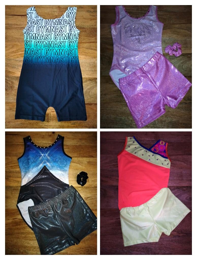 Turnpakjes/gympakjes maat 134 nu met korting, Kindermaat 122 t/m 140, Ophalen of Verzenden, Nieuw, Turnpak(je)