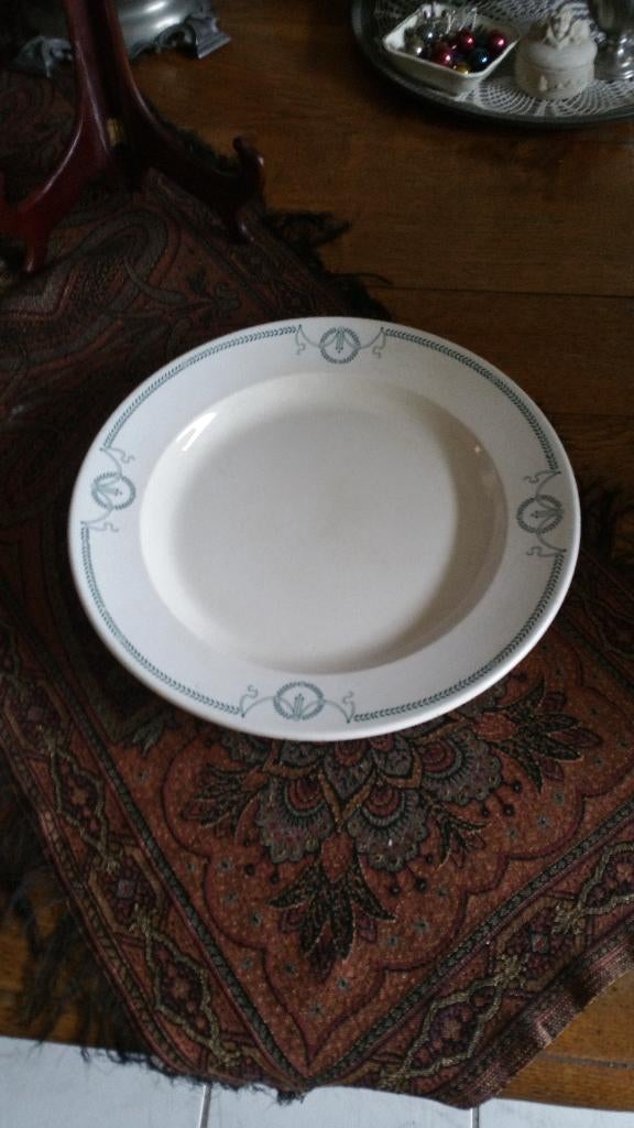 GRote ronde serveerschaal REGOUT EMPIRE, Ophalen of Verzenden