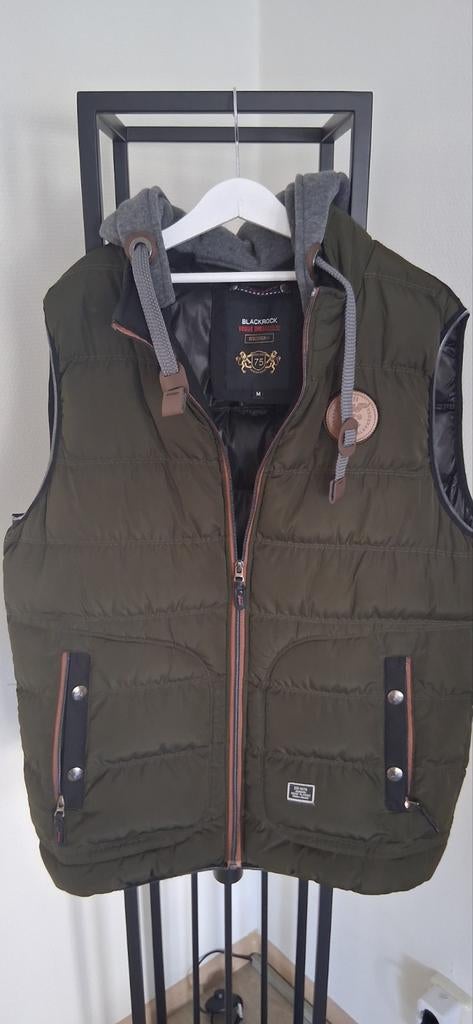 Stoere bodywarmer maat M, Kleding | Heren, Bodywarmers, Ophalen of Verzenden, Zo goed als nieuw, Zwart
