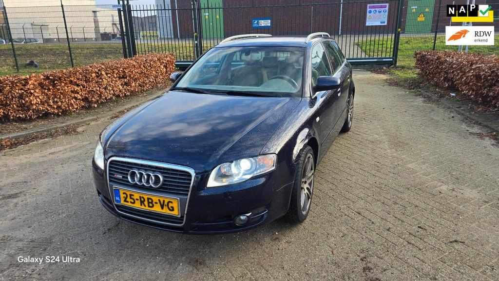 Audi A4 Avant 2.0 TFSI XENON NAP NL AUTO!, Gebruikt, 4 cilinders, 1984 cc, Blauw