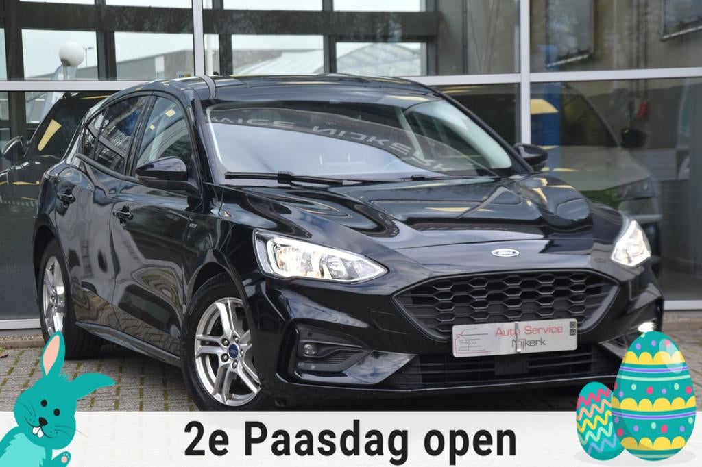 Ford Focus 1.5 EcoBlue ST Line Business Aut. Airco Led Nav., Stof, Gebruikt, 4 cilinders, Bedrijf