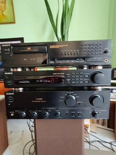 versterker, Gebruikt, Ophalen of Verzenden, 60 tot 120 watt, Sony