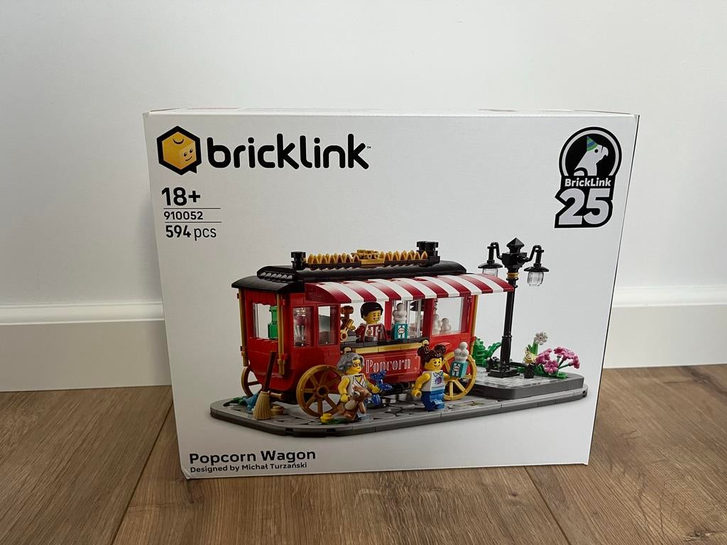 Lego Bricklink 910052 - Popcorn Wagen - NIEUW, Ophalen of Verzenden, Nieuw, Complete set, Lego