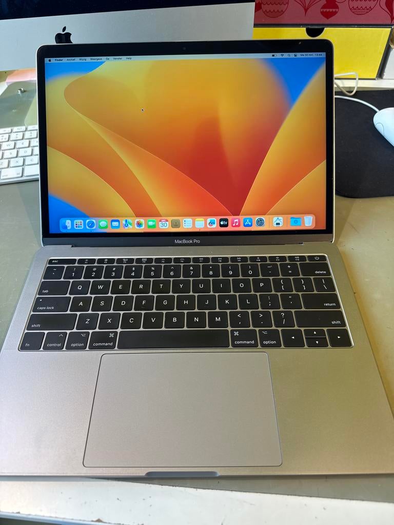MacBook Pro 13 inch, 2017, MacBook Pro, Gebruikt, 2 tot 3 Ghz, Qwerty