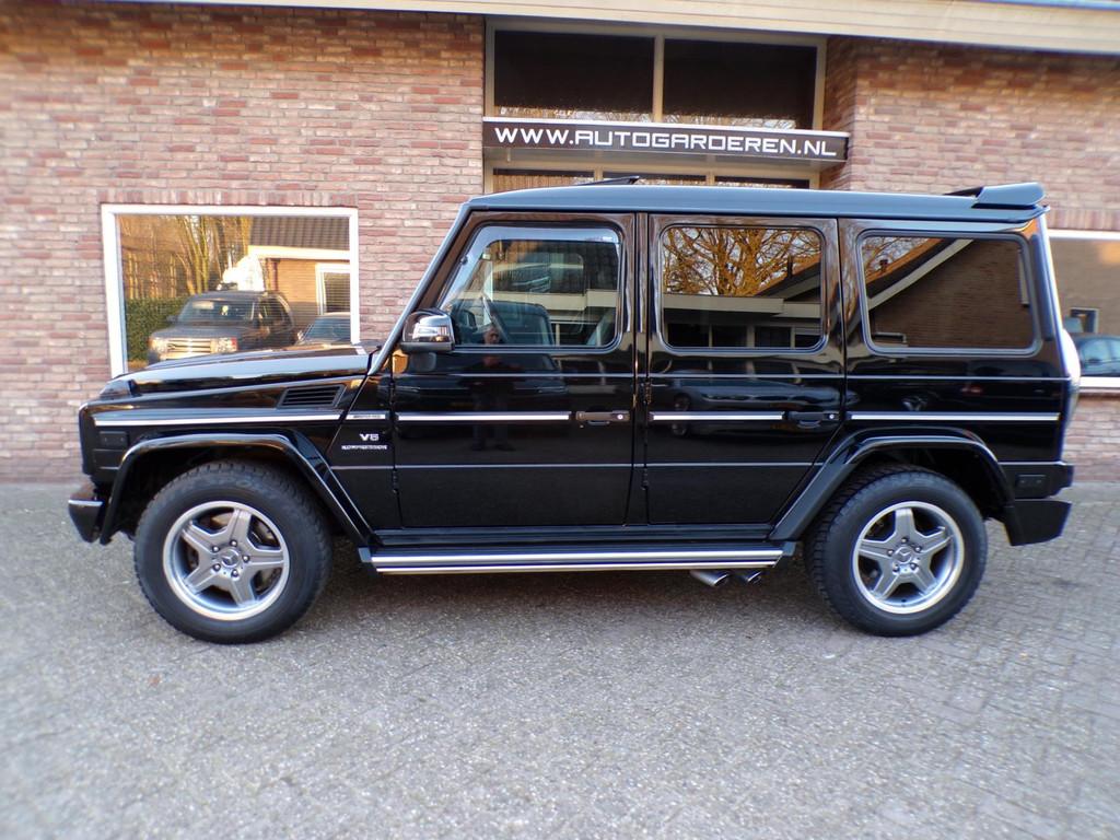 Mercedes-Benz G-klasse AMG 55 K. St.Wagon, Automaat, Gebruikt, G-Klasse, Zwart