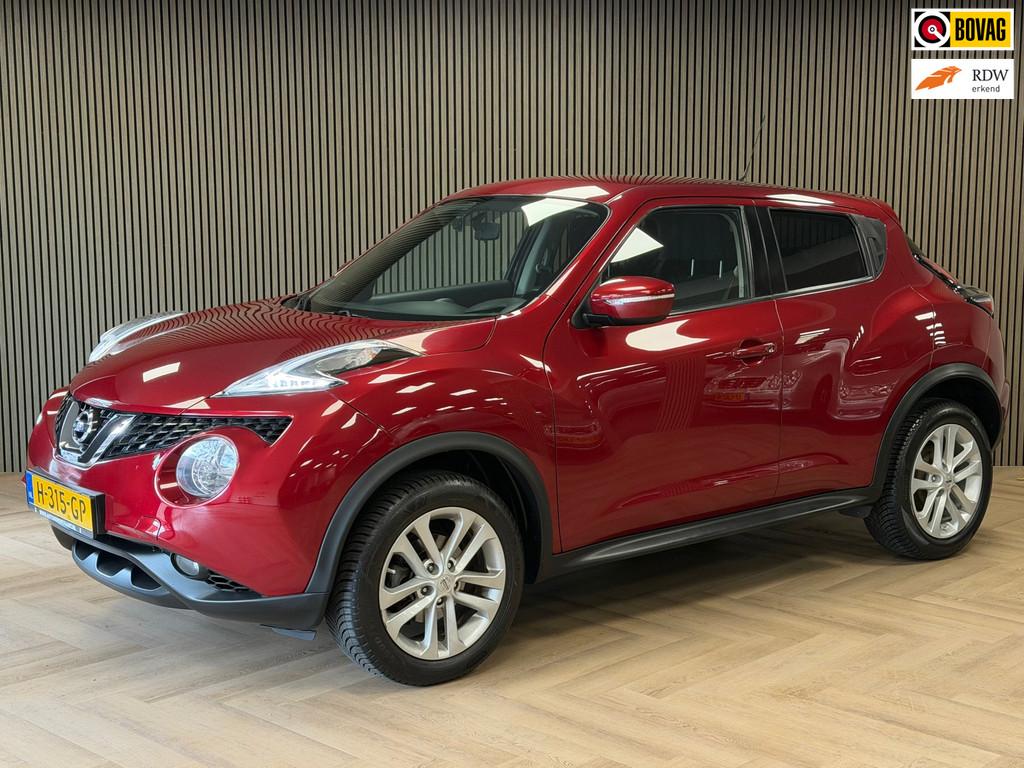 Nissan Juke 1.2 DIG-T S/S Acenta APPLE CARPLAY CAMERA DASHCA, Voorwielaandrijving, 639 kg, Stof, Euro 6