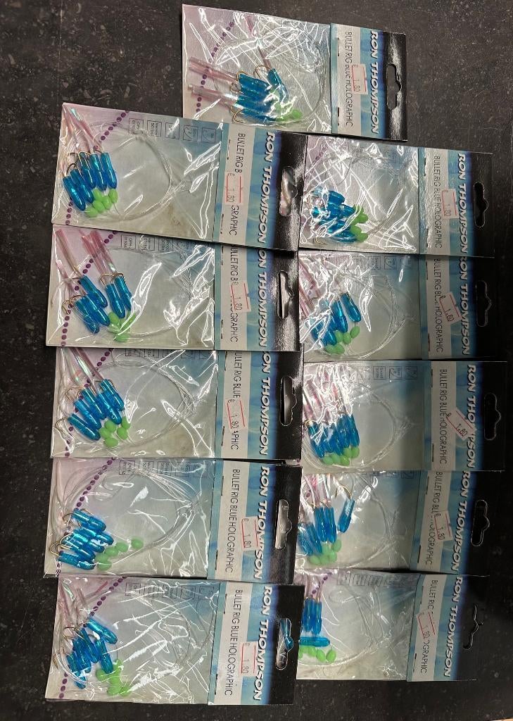 Assortiment zeevisspullen OP=OP 35,-, Watersport en Boten, Overige typen, Nieuw, Ophalen of Verzenden, Assorti