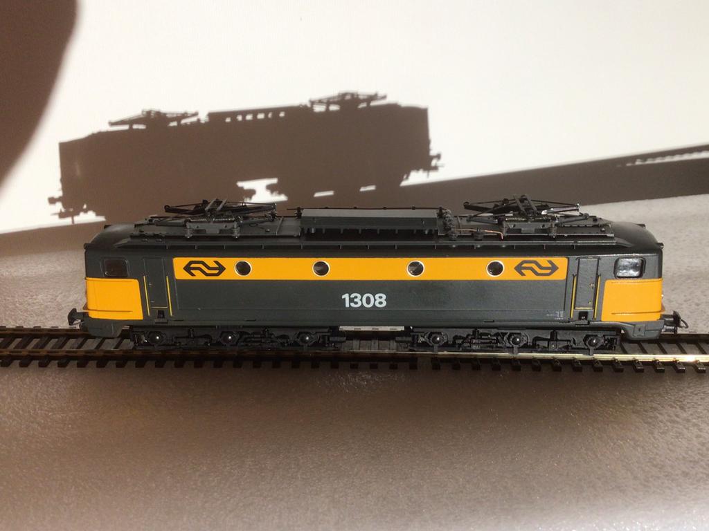 Lima E-Loc 1308., Hobby en Vrije tijd, Modeltreinen | H0, Ophalen of Verzenden, Zo goed als nieuw, Lima, Gelijkstroom