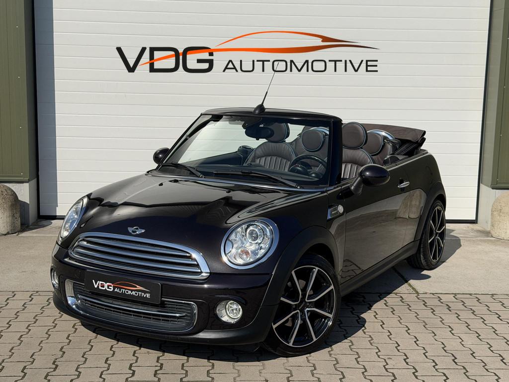 Mini Cooper Cabrio 1.6 Highgate Chili / Leder / Clima / Crui, Euro 5, Gebruikt, 4 cilinders, 4 stoelen