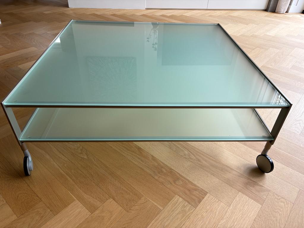 Salontafel, Huis en Inrichting, Tafels | Salontafels, Ophalen, 50 tot 100 cm, Vierkant, 50 tot 100 cm