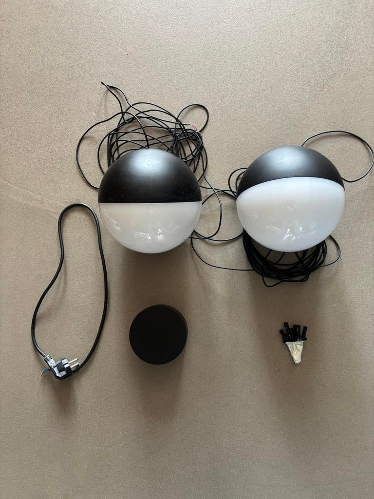 Flos string light sphere, Huis en Inrichting, Ophalen of Verzenden, Gebruikt, Glas, Flos