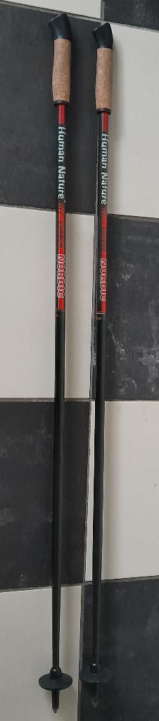 Nordic Walk stokken Carbon Cork 110 cm lang Human Nature, Ophalen, Gebruikt