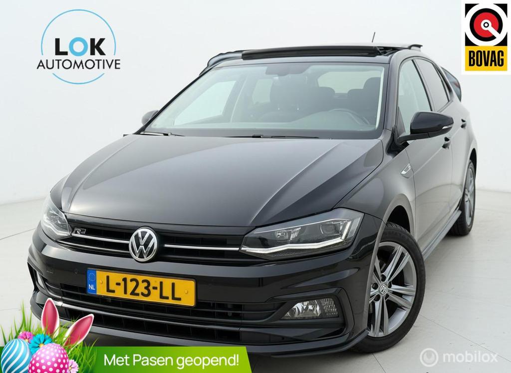 Volkswagen Polo 1.0 TSI R-Line PANO|LED|ACC|STOELVERW|CARPLA, Voorwielaandrijving, Stof, Bedrijf, Handgeschakeld