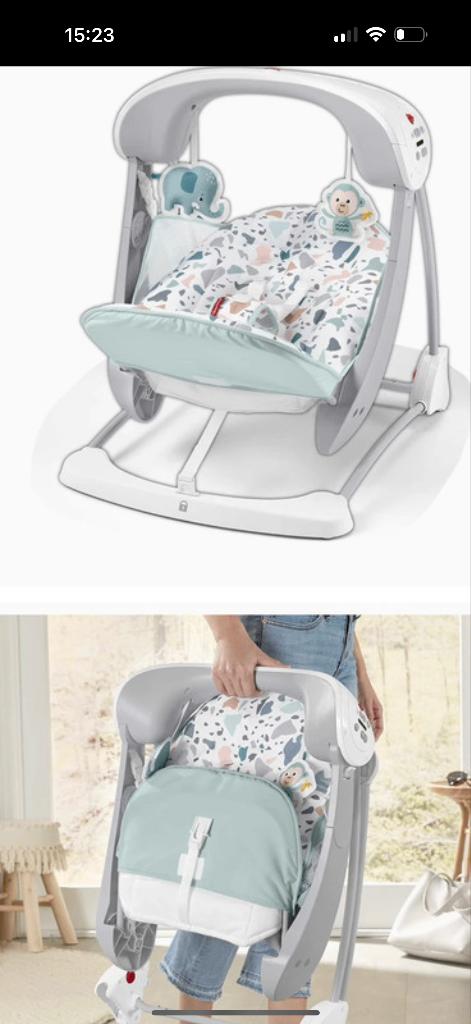 Fischer price baby schommel, Ophalen of Verzenden, Nieuw, Overige typen, Met geluid