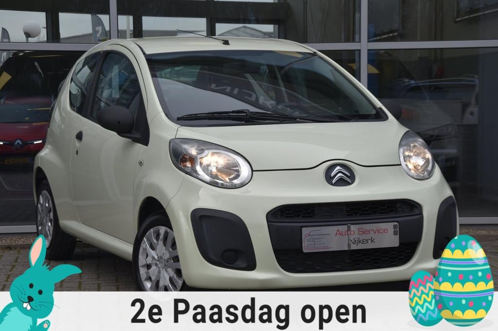 Citroen C1 1.0 Attraction Airco Stuurbekrachtiging Cd 1ste E, Voorwielaandrijving, Euro 5, Stof, Gebruikt