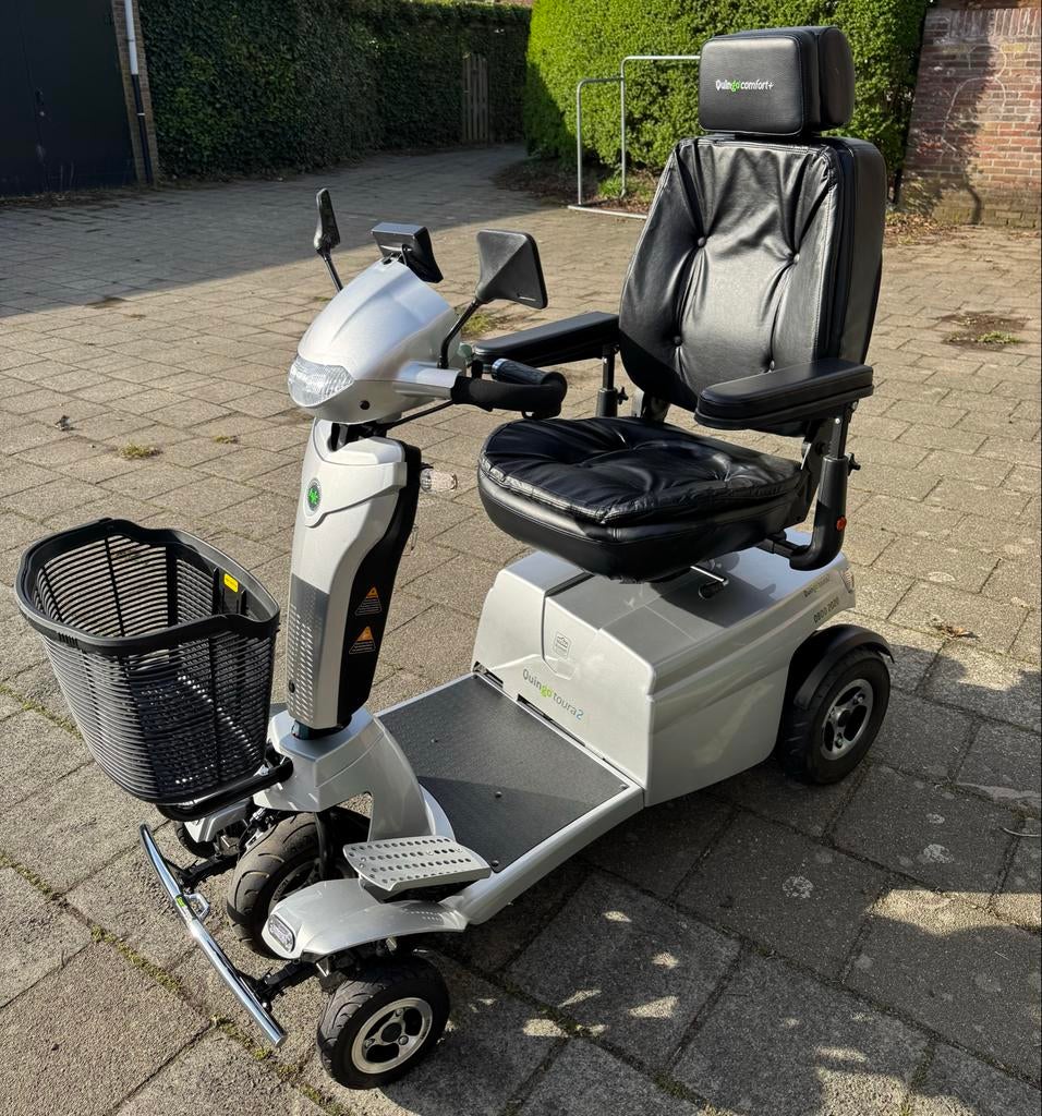Quingo Toura || Scootmobiel - Slechts 106 km op de teller, Ophalen of Verzenden, 16 km/u of meer, 46 km of meer, Quingo