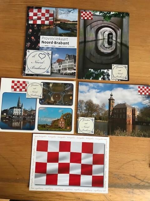 Noord Brabant, Verzamelen, Ansichtkaarten | Nederland, Ophalen of Verzenden, Voor 1920, Ongelopen, Noord-Brabant