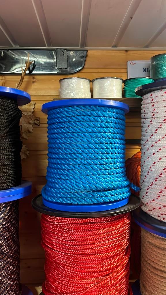 Rol 50 metet 10 mm dik landvast touw, Ophalen of Verzenden, Nieuw, Lijn of Blok