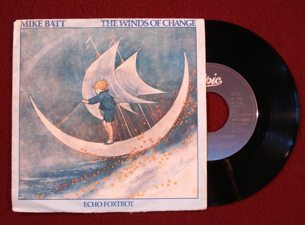 Mike Batt 7" Vinyl Single: ‘The wind of change’ (Nederland), 7 inch, Single, Ophalen of Verzenden, Zo goed als nieuw
