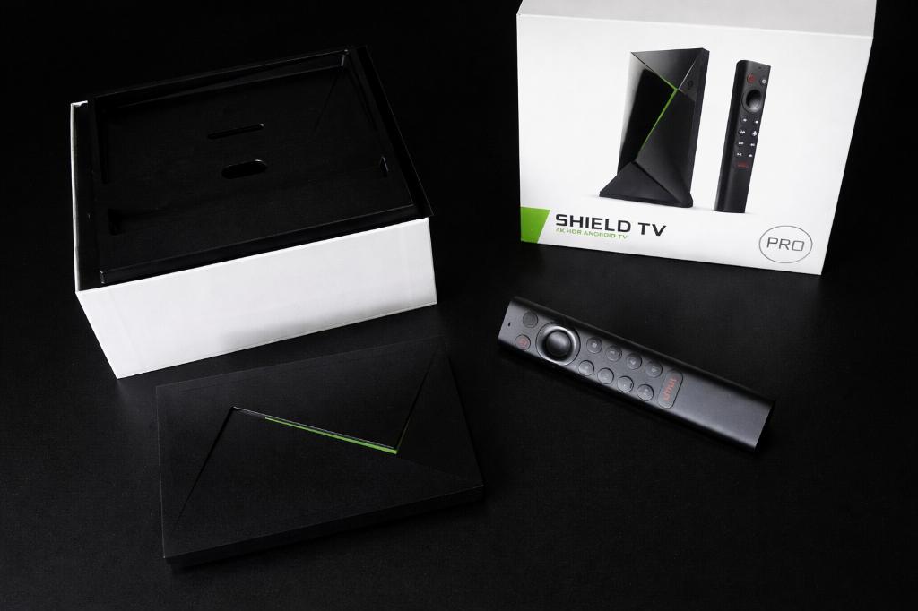 Nvidia Shield TV Pro Tegra X1+, Audio, Tv en Foto, Mediaspelers, Ophalen, Zo goed als nieuw, HDMI, Minder dan 500 GB