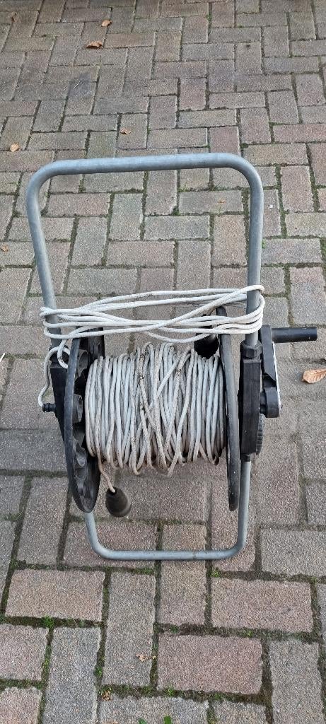 Kabelhaspel inclusief snoer, Ophalen, Gebruikt, Kabel of Snoer
