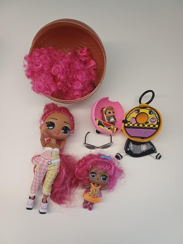 LOL Surprise OMG en Lil Sister poppen met accessoires, Ophalen of Verzenden