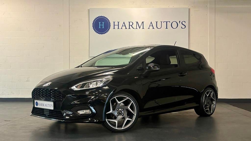 Ford Fiesta 1.0 EcoBoost ST-Line Clima / Navi / PDC / LED /, Voorwielaandrijving, Gebruikt, Zwart, Origineel Nederlands