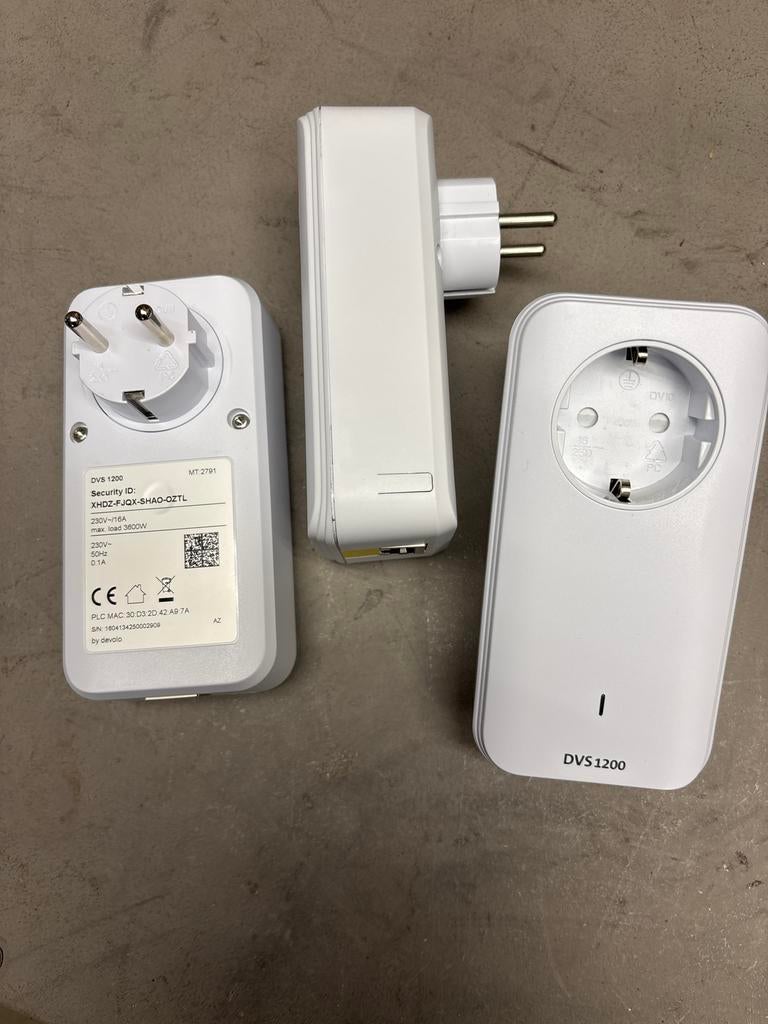 Devolo 1200 Powerline adapters (drie stuks), Ophalen of Verzenden, Gebruikt