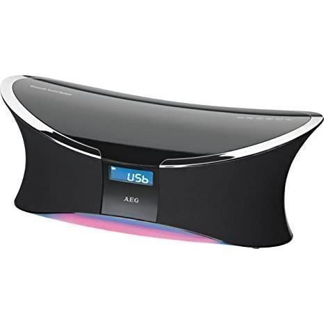 AEG bluetooth speaker met USB ingang en AUX, Overige merken, Gebruikt, Ophalen of Verzenden, Minder dan 60 watt