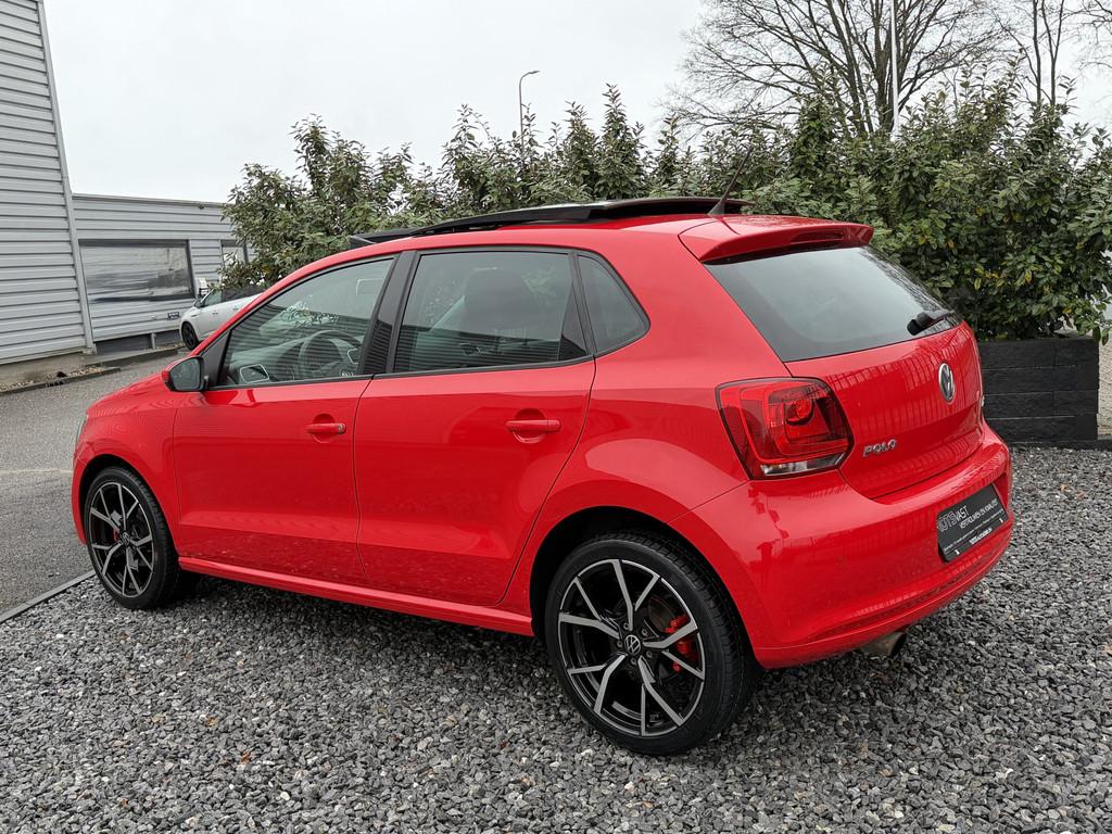 Volkswagen Polo 1.2 TSI DSG Highline Panodak|Leer|Navi|Cruis, Gebruikt, 4 cilinders, Met garantie (alle), Bedrijf