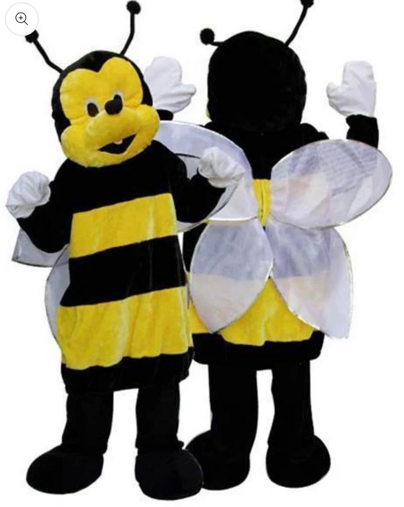 Mascotte bijenpak 6 stuks, Ophalen, Zo goed als nieuw