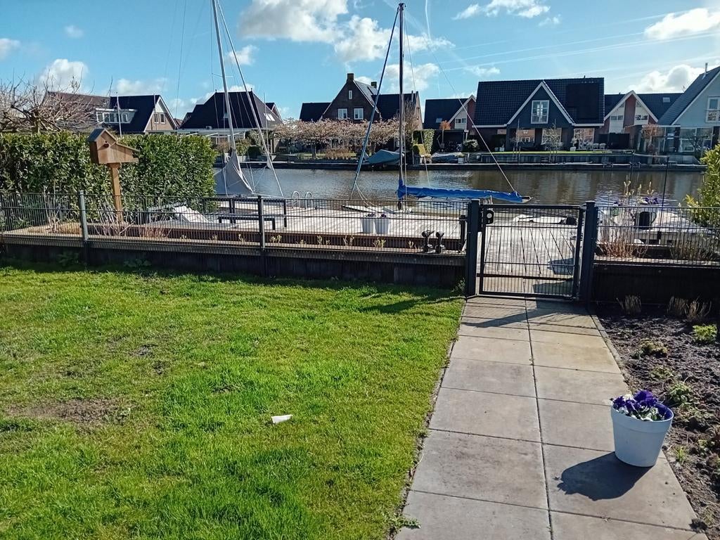 Afrastering tuin 10 m.lang 1 m.hoog incl. hekje kinderslot., Ophalen, Overige materialen, 6 meter of meer, 1 tot 2 meter