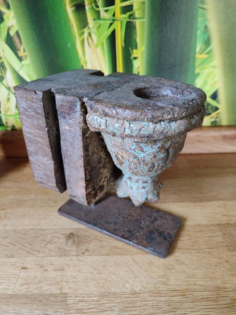 Oud altaar kaarshouder, Ophalen of Verzenden