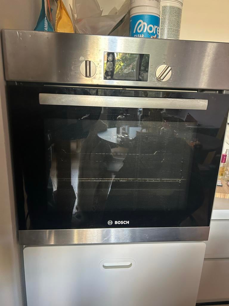 Bosch inbouw oven, Witgoed en Apparatuur, Ovens, 45 tot 60 cm, Gebruikt, Oven, Ophalen of Verzenden