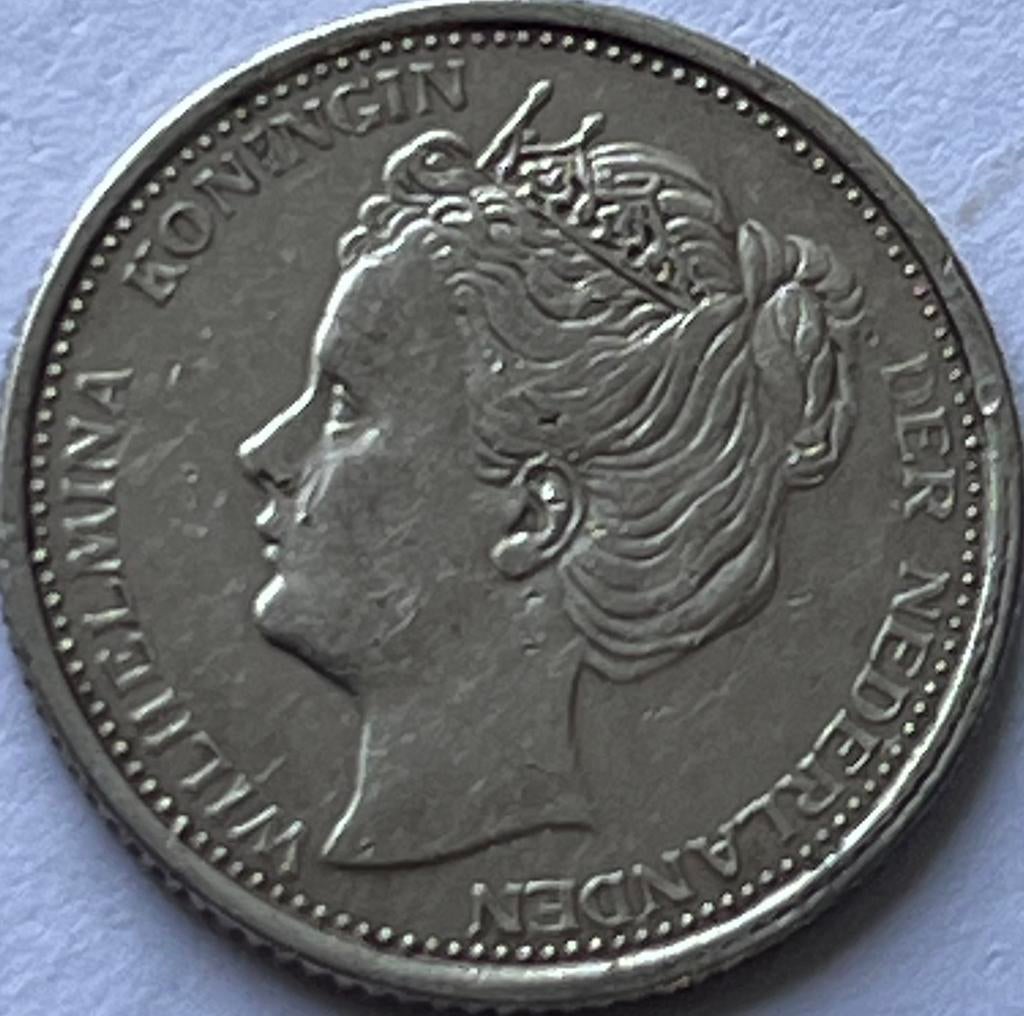 Zilveren dubbeltje 1904, Zilver, Ophalen of Verzenden, 10 cent, Koningin Wilhelmina