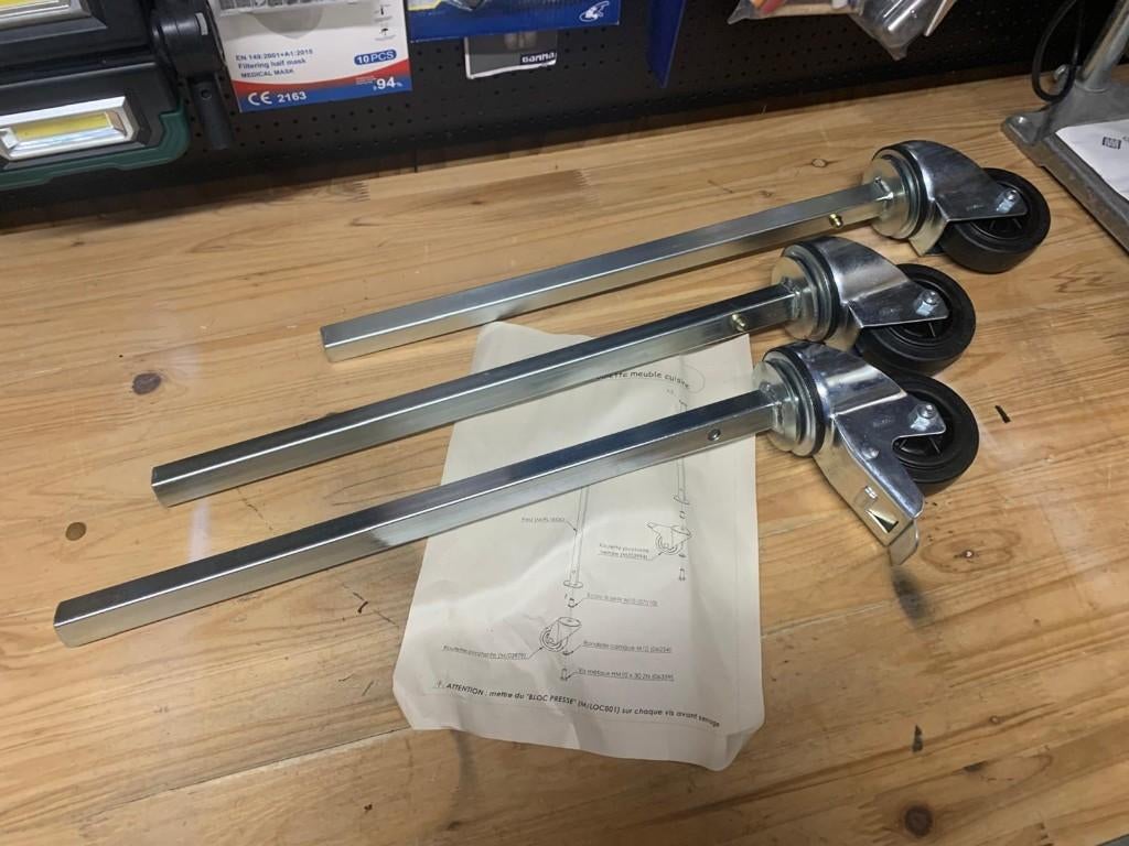 Jamet bermkeuken wielen (3 stuks), Ophalen of Verzenden, Nieuw