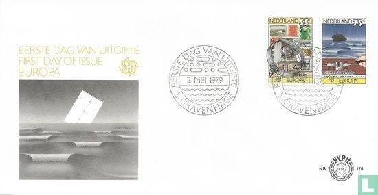 FDC E175 Europazegels 1979 NL onbeschreven, Postzegels en Munten, Postzegels | Eerstedagenveloppen, Ophalen of Verzenden, Nederland