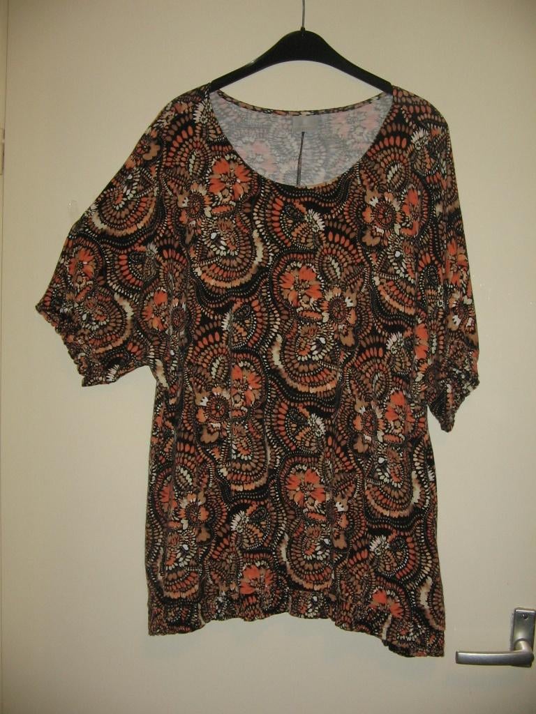 Shirt maat 3XL van Signature 52-54, Bruin, Signature, Gedragen, Shirt of Top