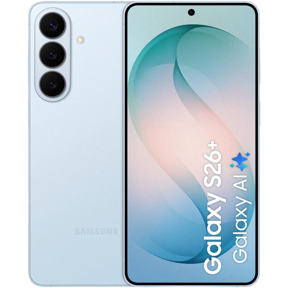 Samsung Galaxy S26 Plus - 256GB - Sky Blue, Blauw, Store.nl@samsung.com, Touchscreen, Nieuw